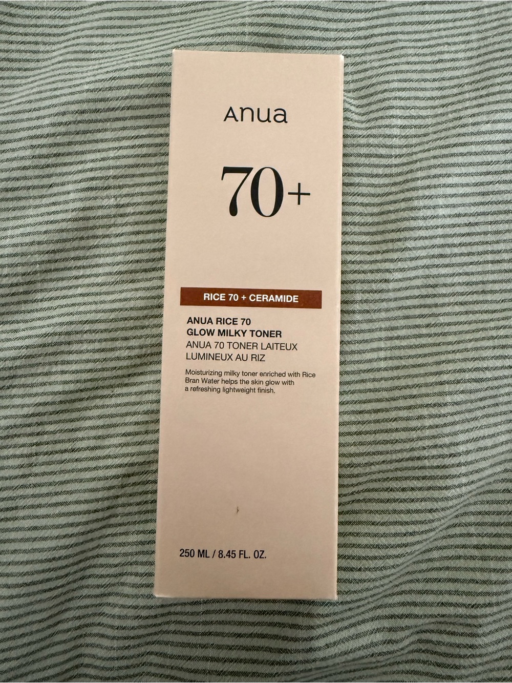 Anua 70+ Rice Glow Milky Toner — White